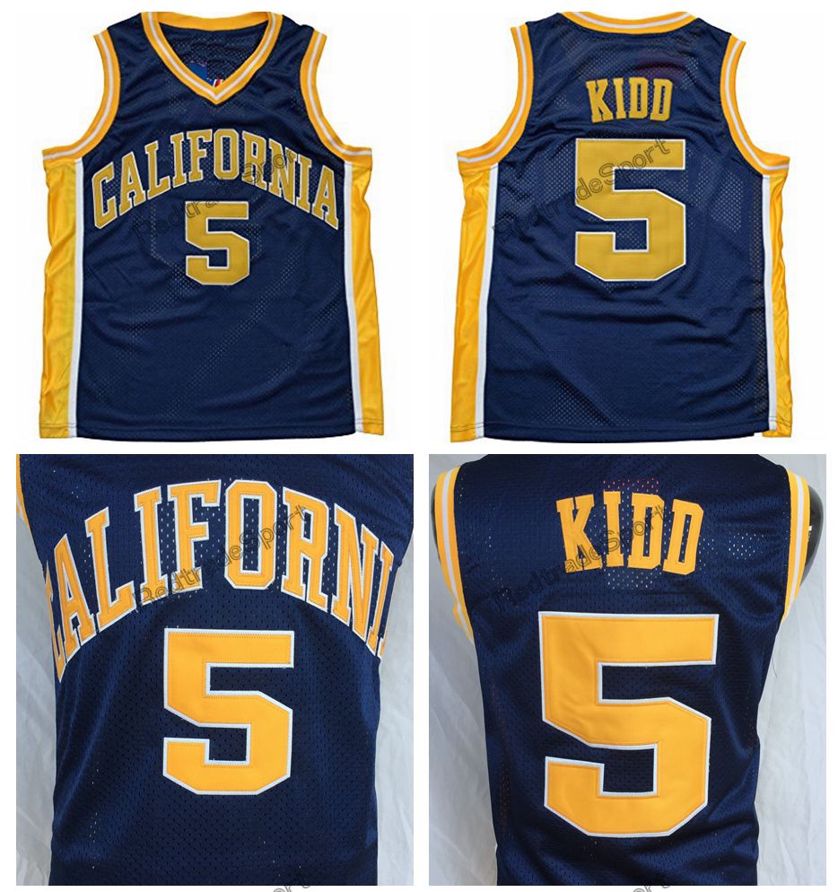 2019 Mens California Golden Bears Jason Kidd College Basketball Jerseys