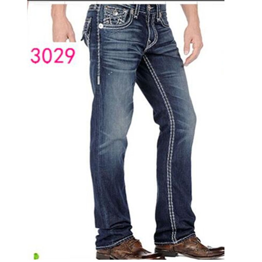 2020 American Style Mens True Jeans Cotton Denim High Quality Size 30