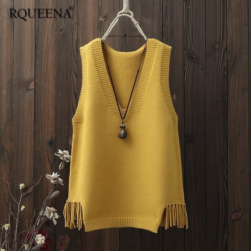 yellow dress sweater