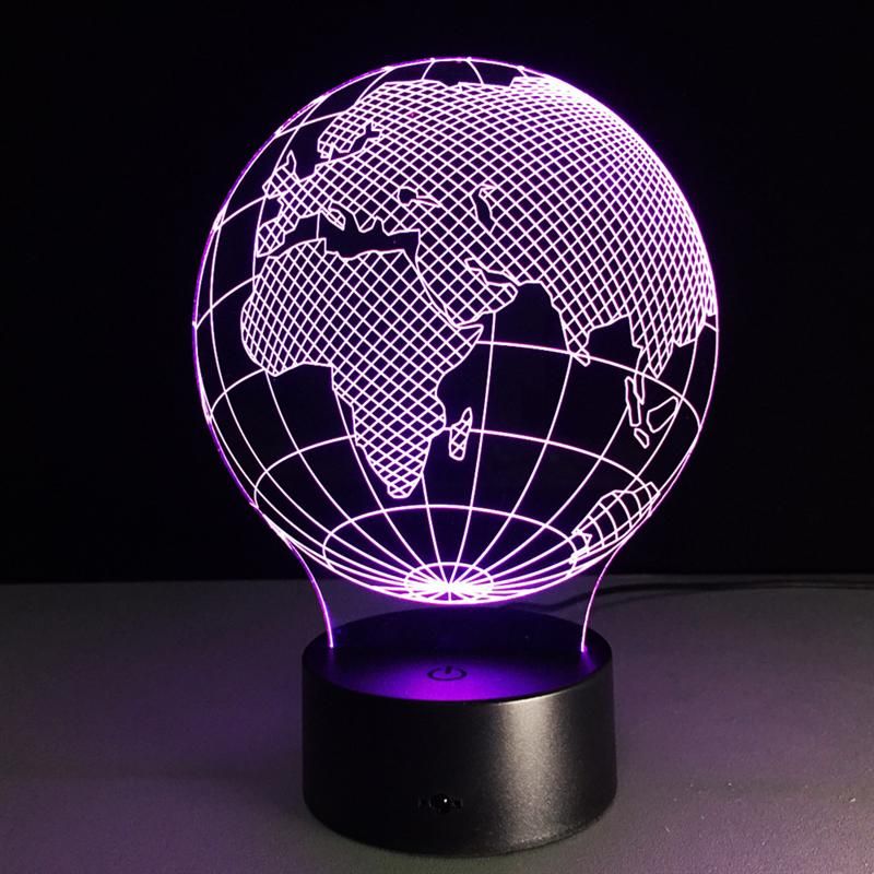 2018 3d Sci Fi Lamp Visual Light Effect Touch Switch Colors Changes 2018 3d Sci Fi Lamp Visual Light Effect Touch Switch Colors Changes Night Africa Map From Dard 26 36 Dhgate Com