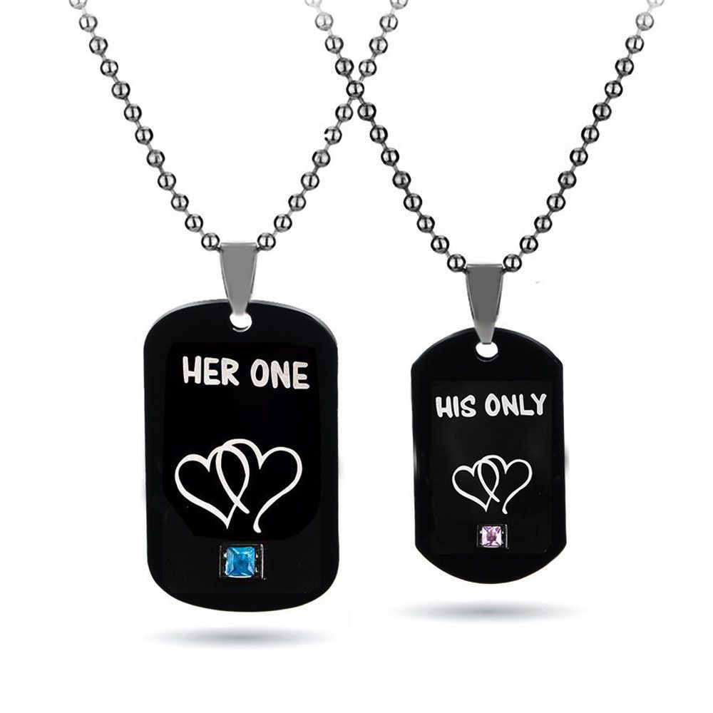 her one his only necklace