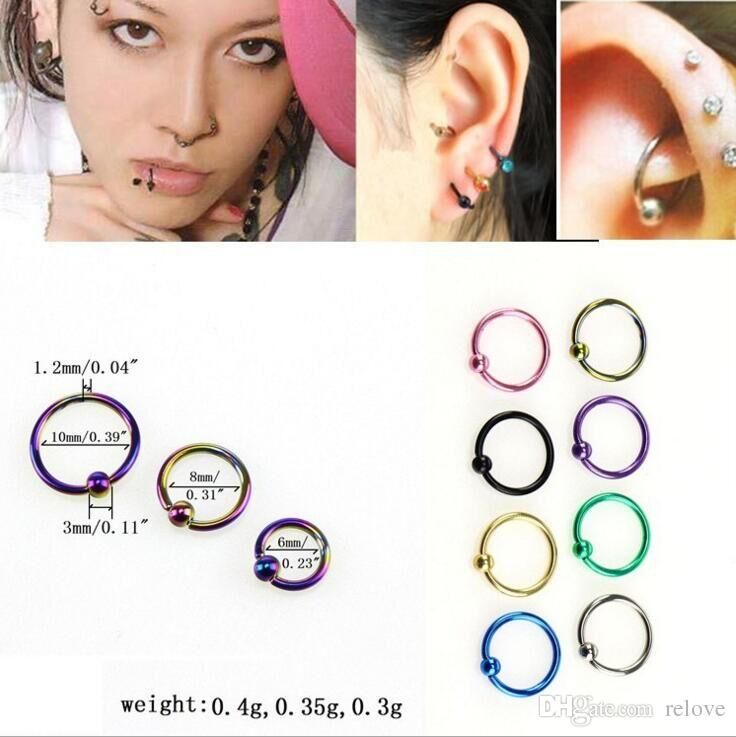 Best 2017 New Bead Ring Ball Hoop Eyebrow Nose Lip Rings Best 2017 New Bead Ring Ball Hoop Eyebrow Nose Lip Rings Body Piercing Jewelry Under 0 2 Dhgate Com