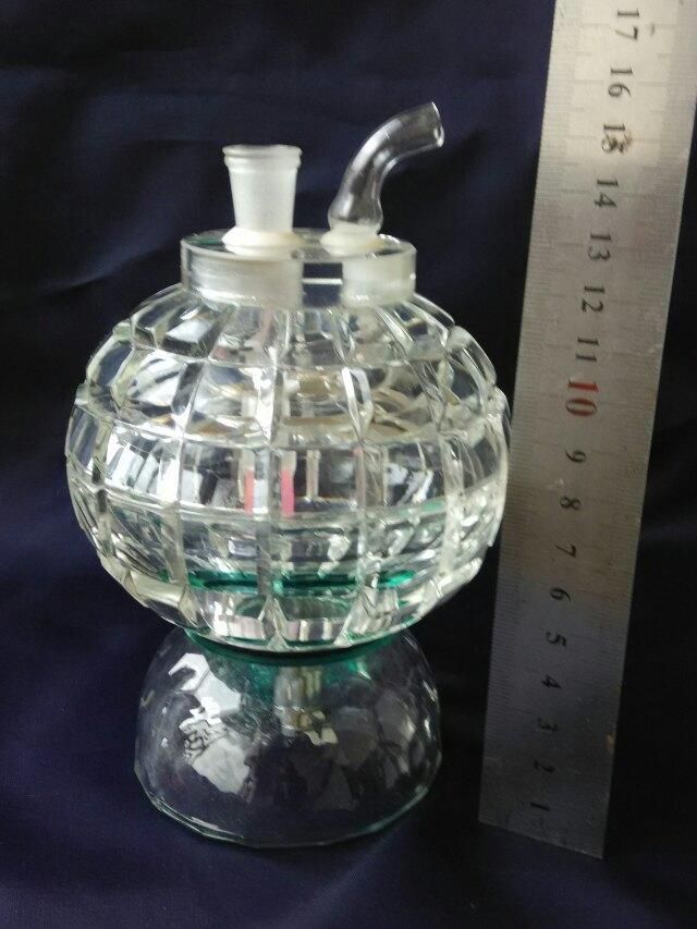 Хрустальный шар кальян Оптовая стеклянные бонги масляная горелка стеклянные водопроводные трубы нефтяные вышки курение бесплатно
