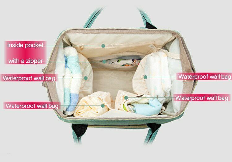 ruicaini diaper bag