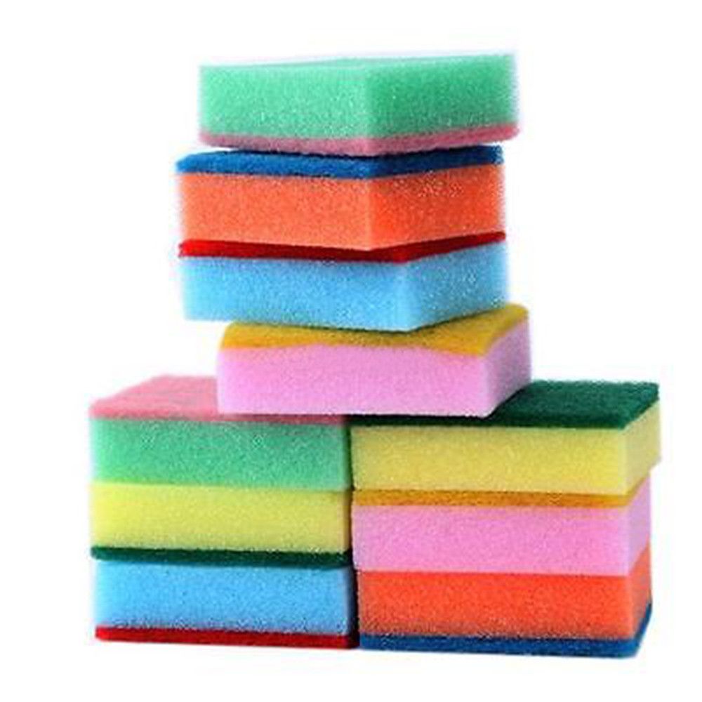 Household Dish Wash Cleaning Sponges Universal Sponge Brush Set Kitchen