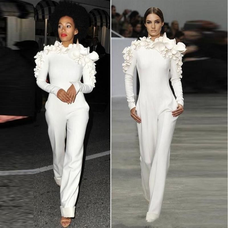 jumpsuit white formal