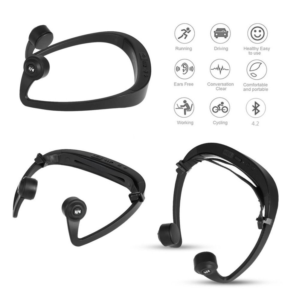 Casque Audio Bluetooth Oreillette Bluetooth Ecouteurs A Conduction Osseuse Ecouteurs Sans Fil Lf V9 Course A Pied Velo Stereo Casque Smart Handsfree Pour Telephone Pc Meilleur Casque Audio Propose Par Yeltview 21 93