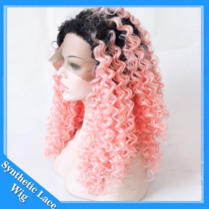 Kupit Optom Chernyj Rozovyj Ombre Afro Kudryavyj Vyushiesya Sinteticheskie Pariki Fronta Shnurka Naturalnyj Rozovyj Pricheska Termostojkoe Volokno Srednej Dliny Dlya Volos Dlya Chernokozhih Zhenshin Otruimeiwigs V Kategorii Sinteticheskie Pariki 1 836