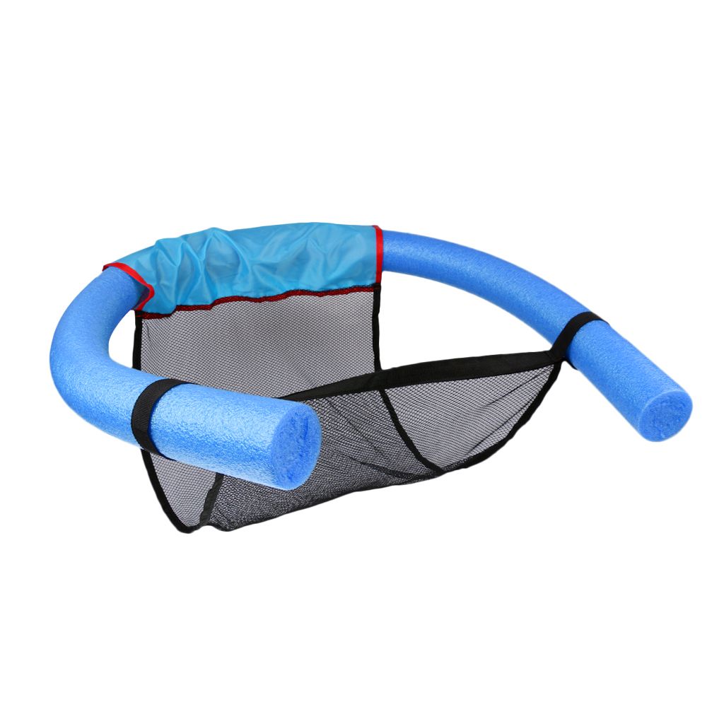 Kid Floating Pool Noodle Sling Mesh Chair Net For Swimming Seat Rehabilitation Learn Swimming Water Relaxation Pool Noodle Chair
