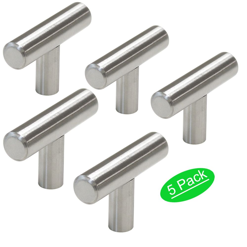 2019 Brushed Nickel Cabinet Knobs Drawer Pulls Furniture Hardware T