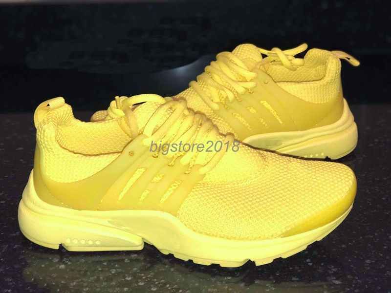 nike presto hombre amarillas