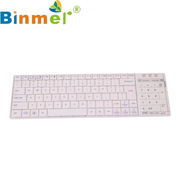 Wireless Bluetooth 3 0 Ultra Slim Mini Keyboard Numeric Keypad Touch Pad Mouse For iOS Windows Tablet PC Phone 17OCT9
