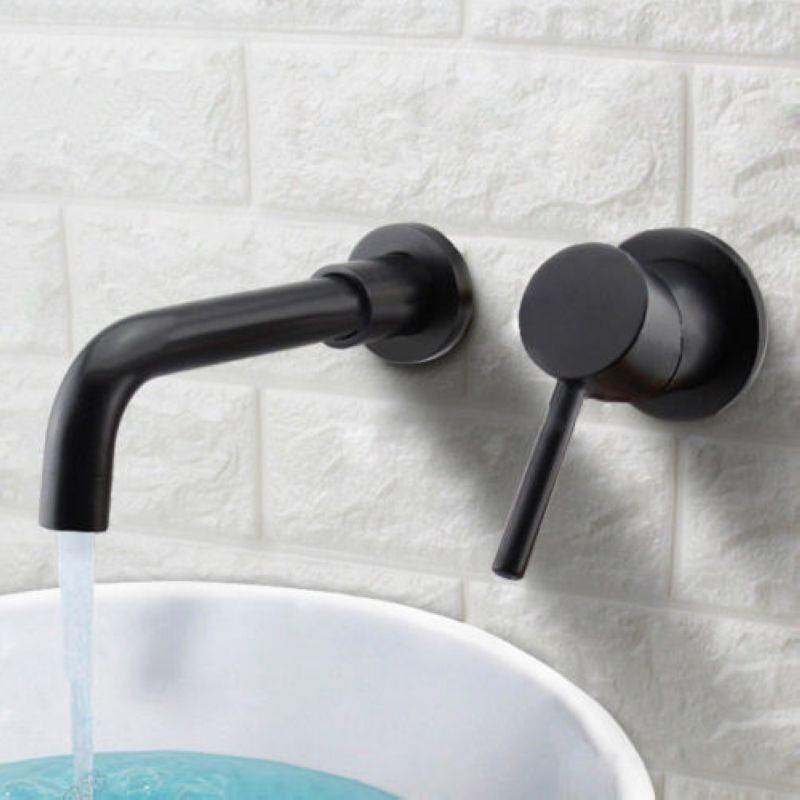 2018 Brass Bathroom Sink Tap One Handle Two Hole Faucet Bath 2018 Brass Bathroom Sink Tap One Handle Two Hole Faucet Bath Tub Basin Faucets Wall Mounted Mayitr Ficture From Wenglianbo 178 18 Dhgate