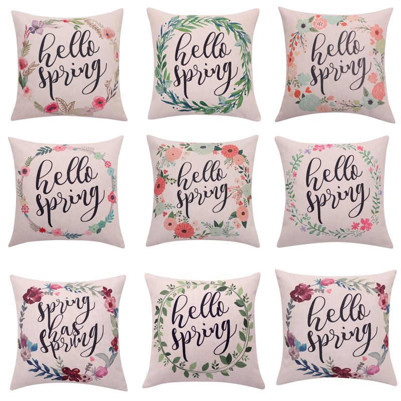 Wholesale Watercolor Flower Cushion Cover Floral Wreath Throw Pillow Enchanting Decorative Pillow Covers Wholesale Wholesale Watercolor Flower Cushion Cover Floral Wreath Throw Pillow Enchanting Decorative Pillow Covers Wholesale