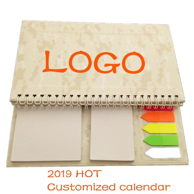 2019 2019 logo free desk calendar customized calendar paper office