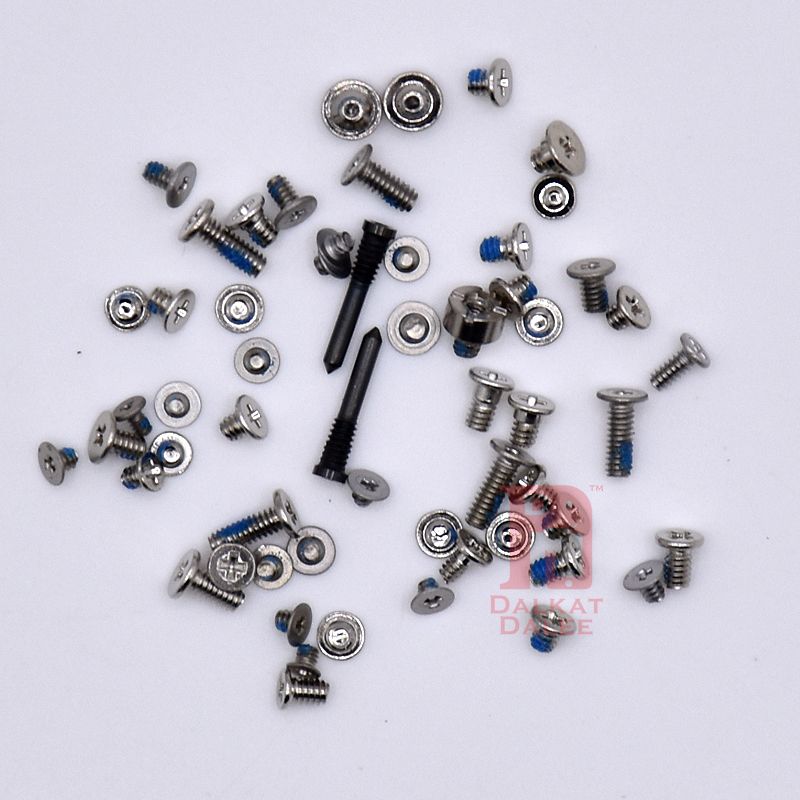 For IPhone X Full Screw Set With 2 Dock Connector Bottom Torx Screws