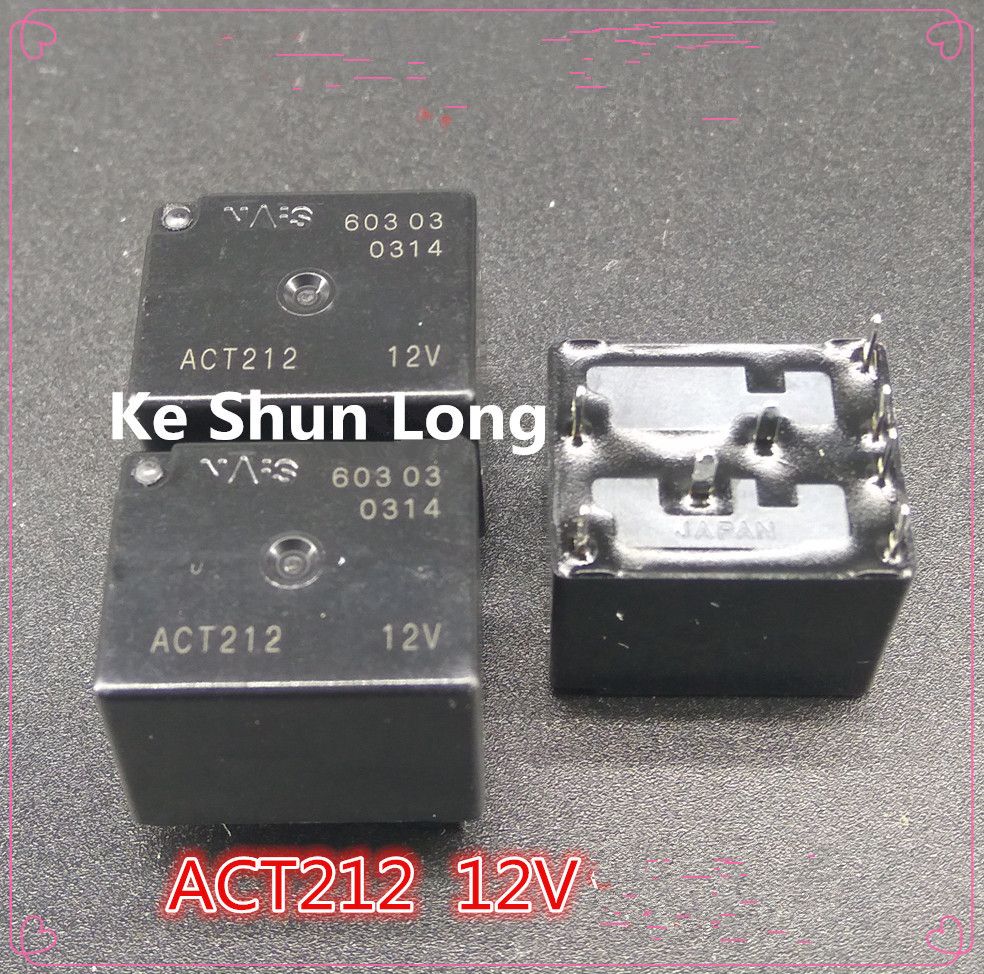 2019 ACT212 M02 12V DC12V 12VDC PINS 20A Automotive Relay Original New