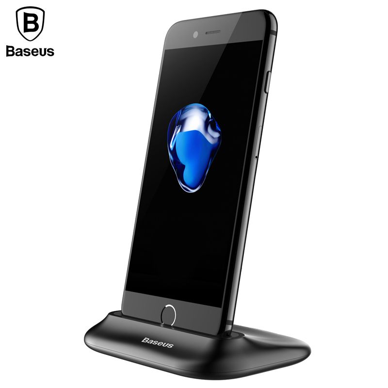Baseus Desktop Charger For Iphone X 8 Desk Dock Station Phone Holder Best Battery Charge Circuit For Lighters