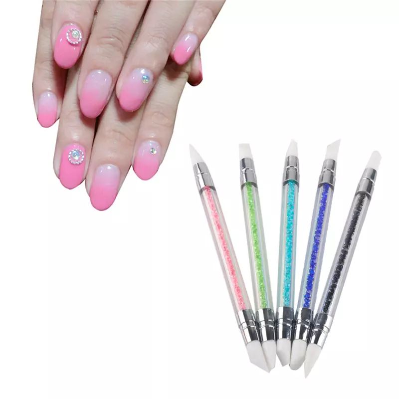 Nail Art Pens Near Me nail art pen soft silicone carving craft supplies pottery sculpture uv gel building clay nail art pencil diy tools double 0603052 nail art paint nail art