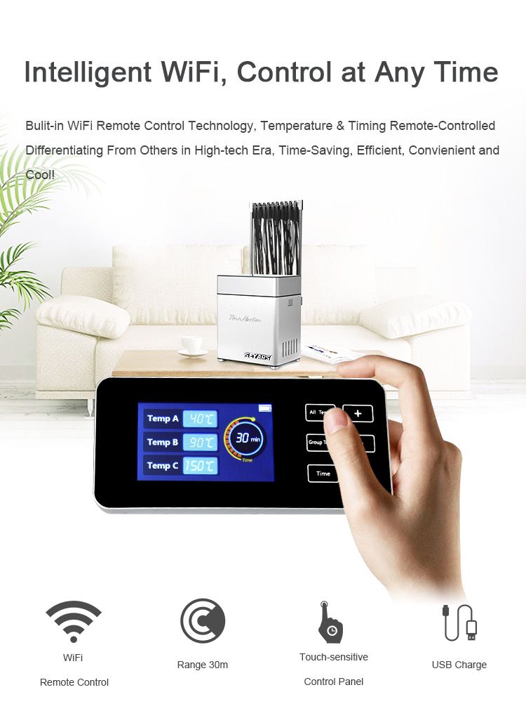 Tg90 Portable Wifi Remote Controlled Intelligent Hair Perm Machine