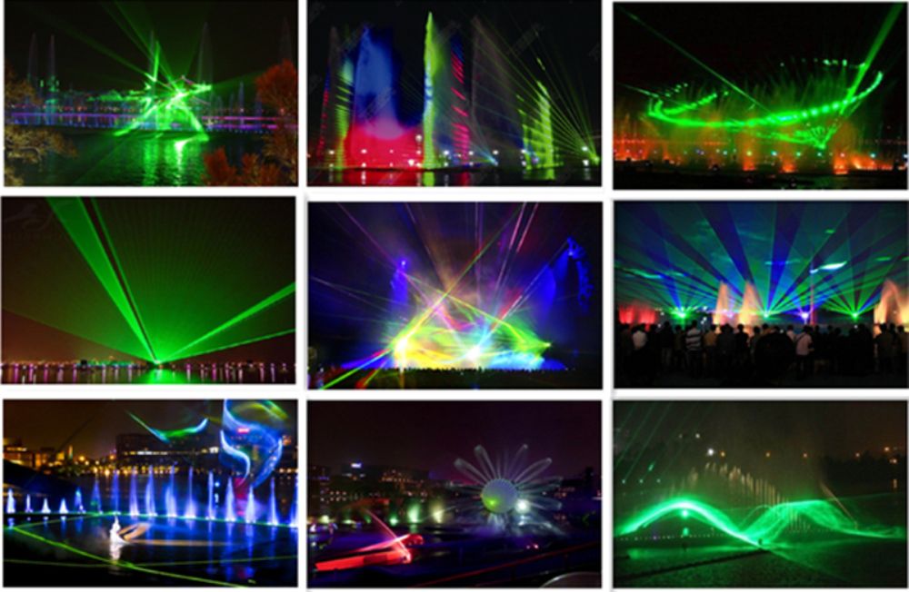 stage text christmas projector rgb laser 20w dj lighting rgb