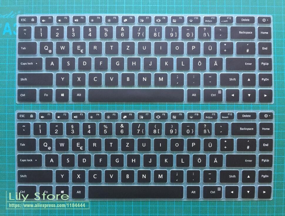 Hot sale hrh chinese function key keyboard skin protector for mac