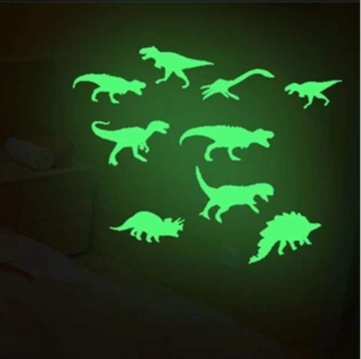 glow in the dark dinosaurs stickers luminous cartoon dinosaur wall