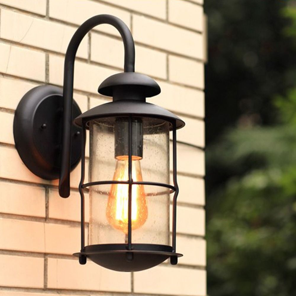 2018 Whole Indoor Outdoor Rainproof Wall Lamps Garden Porch 2018 Whole Indoor Outdoor Rainproof Wall Lamps Garden Porch Building Aisle Front Door Stair Cafe Warehuse Living Room Restaurant Lights Bra From