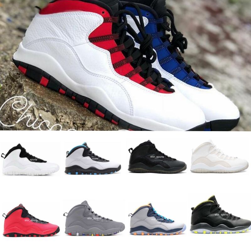 New 10 Westbrook Red Blue Cement Men Basketball Shoes 10s I'M Back ...