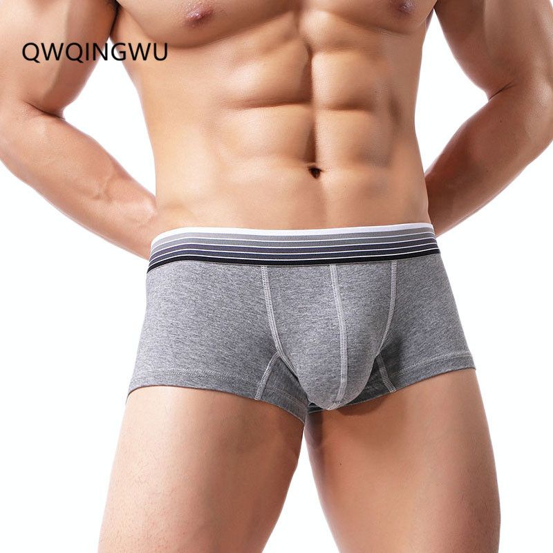 Slips VertrauenswüRdig Neueste Sexy Männer Streifen Unterwäsche Qualitäts-baumwolle Unterhosen Männer Boxer Shorts Transparent Atmungsaktive Unterwäsche Cuecas Unterwäsche & Schlafanzug