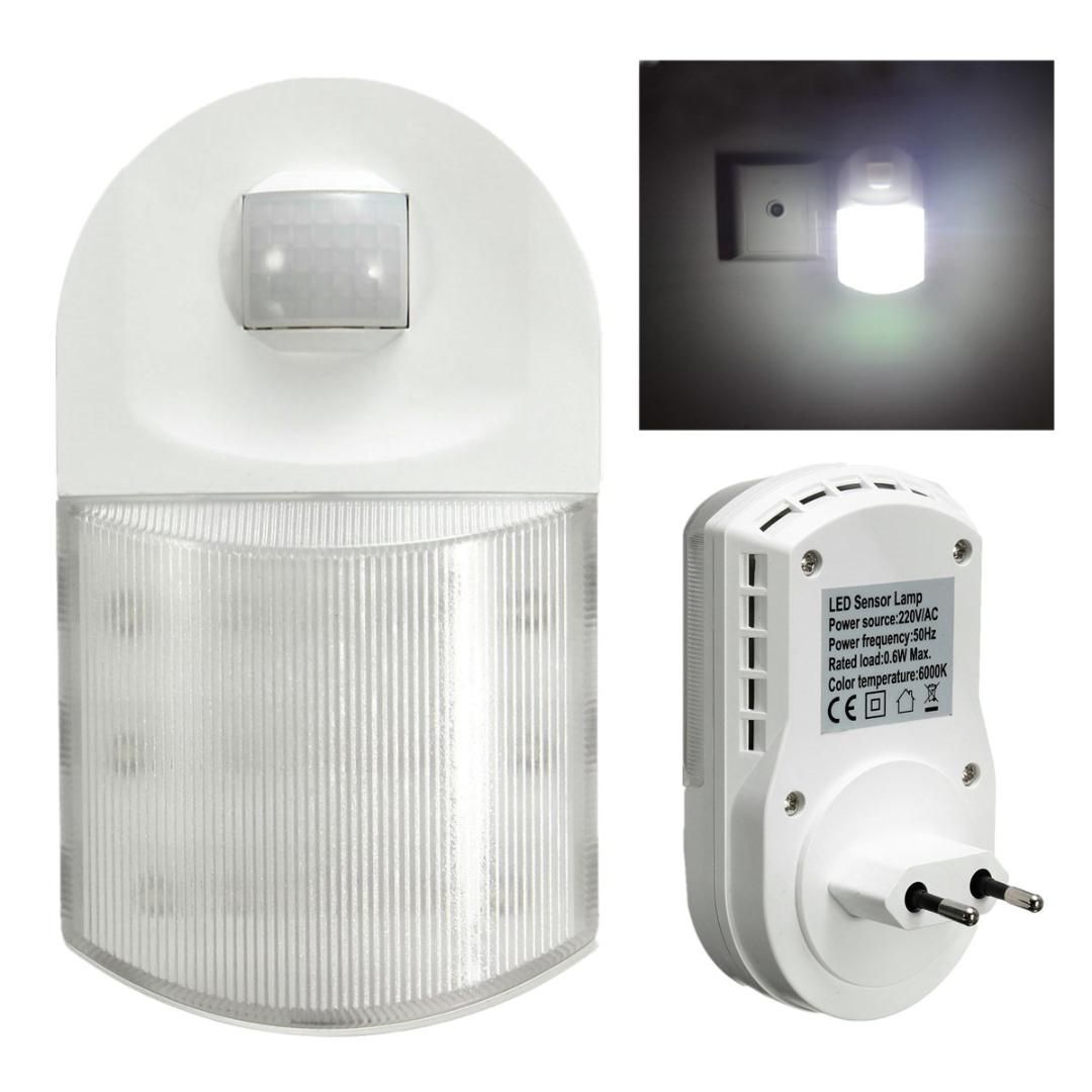 2018 Eu Plug Infrared 9 Led Night Light Socket Human Motion 2018 Eu Plug Infrared 9 Led Night Light Socket Human Motion Sensor Lamp Hallway Bedroom Ac 220v White From O 21 06 Dhgate Com