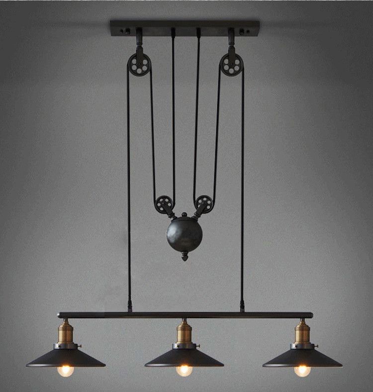 Best Vintage Pendant Lights Fixtures Loft Style Hanglamp Pulley Best Vintage Pendant Lights Fixtures Loft Style Hanglamp Pulley Retro Lamp Black Metal Industrial Lighting Bedroom Dining Room Bar Under 303 84 Dhgate