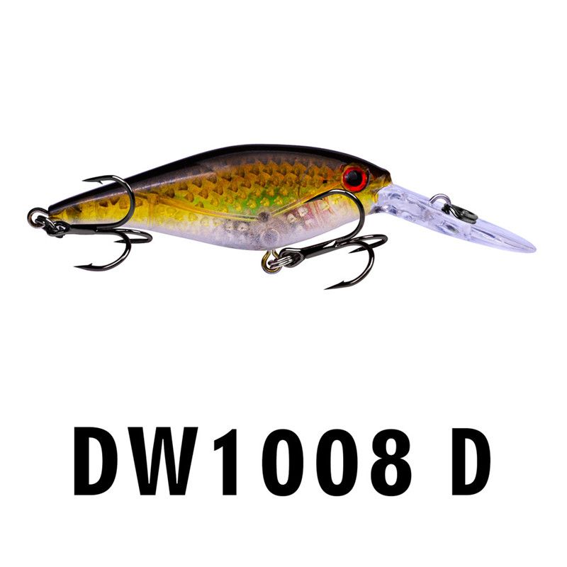 2021 Catfish Crank Bait Freshwater Fishing Lure 8.2cm 4.5g Uniquely