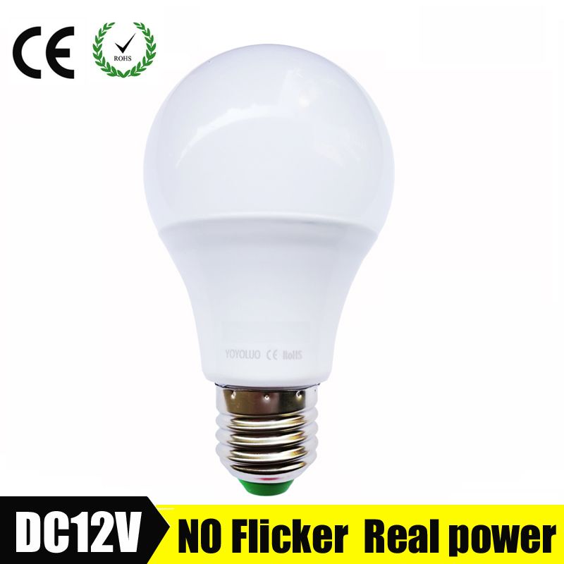 E27 Led Bulb Lights 3w 6w Dc 12v Lamp 9w 12w 15w Energy Saving E27 Led Bulb Lights 3w 6w Dc 12v Lamp 9w 12w 15w Energy Saving Lampada 12 Volts Light Bulbs For Outdoor Lighting 3 Watt Dimmable From