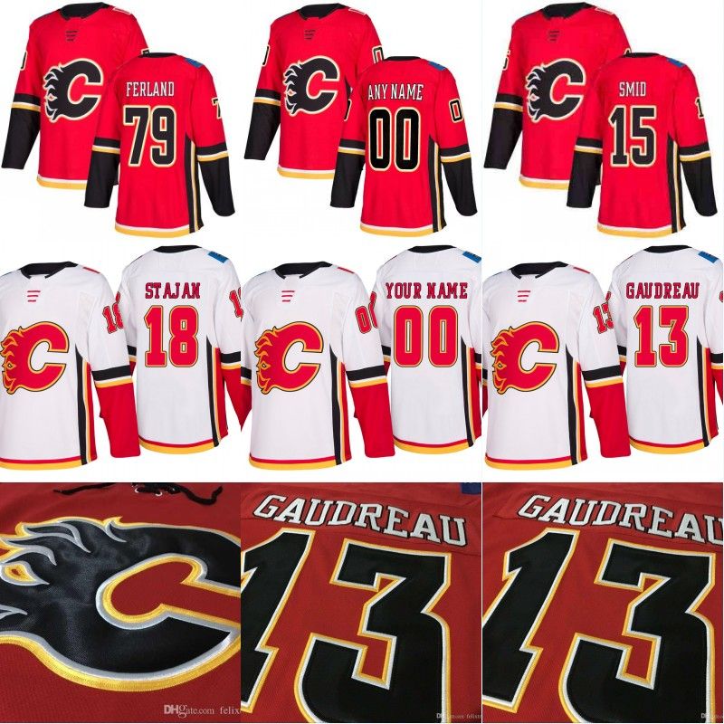 calgary flames jersey font