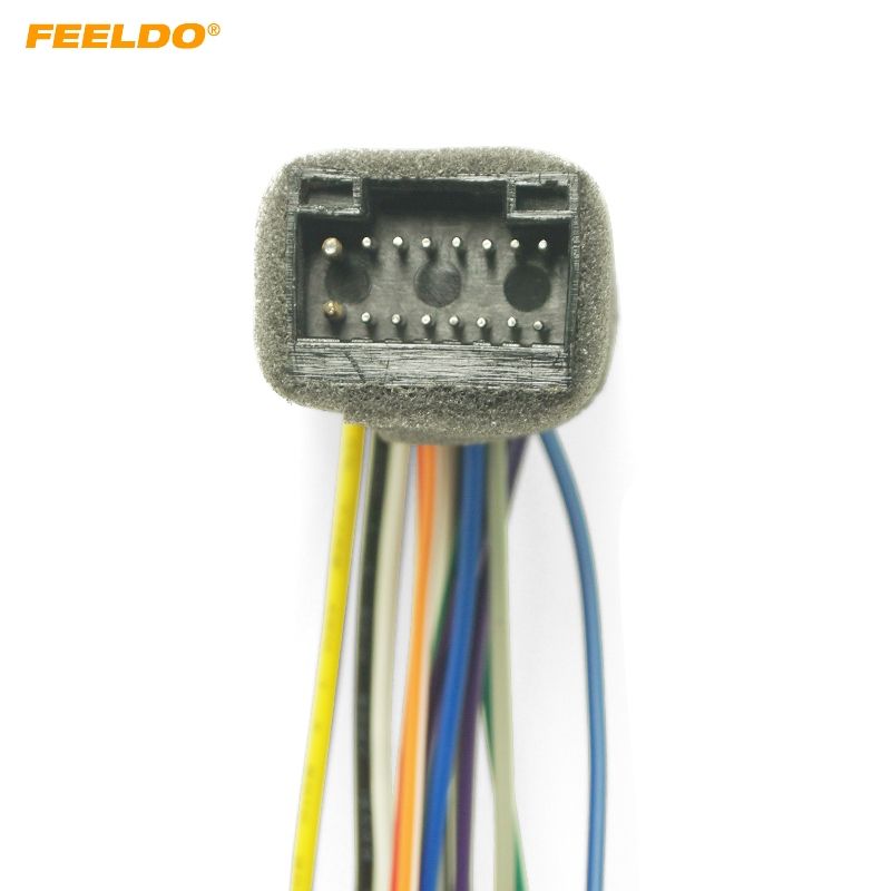 feeldo 16pin car radio stereo wire harness plug cable female for chevrolet aveo lova(sedan) chery landwind fashion aftermarket 1606 Ouku Th8581ga 16 Pin Wiring Harness