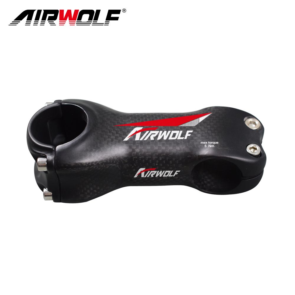 Bicycle Stem 31.8mm Full 3K Finish Carbon Fiber Road Carbon Stem Bicycle Parts