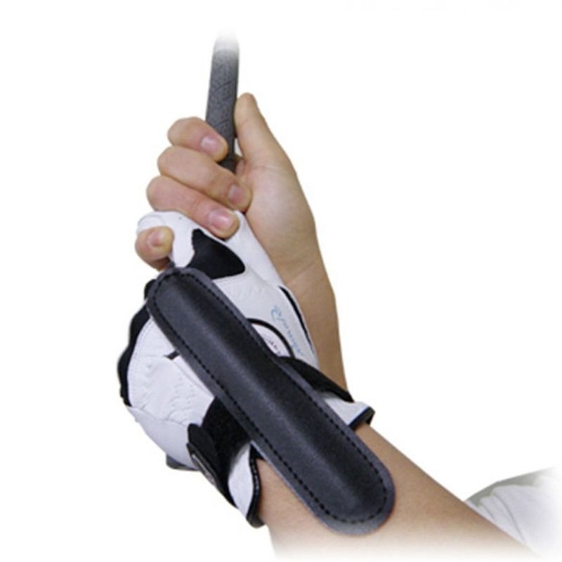 Golf Wrist Corrector Wrist Posture Correction Slice Golf Training Aids Wrist Arc Tik Tok Swing Trainer Hook Calibration Black