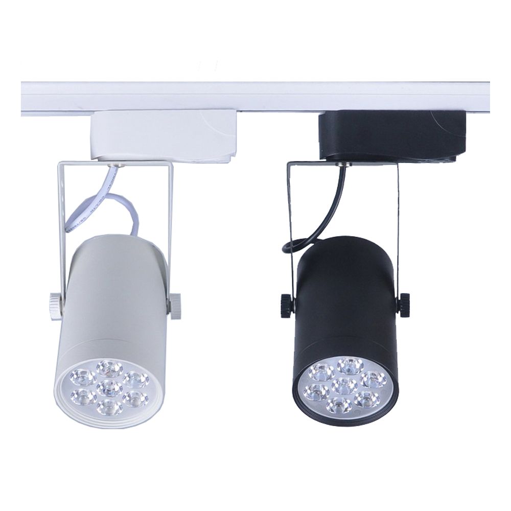 Retail 7w Led Track Lighting Ac230v Aluminum White And Black Retail 7w Led Track Lighting Ac230v Aluminum White And Black Shell Rail Ceiling Light Spotlight With