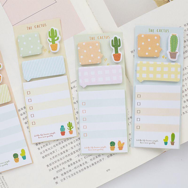 Download 2019 Cactus Cute Stickers Planner Kawaii Sticky Notes ...