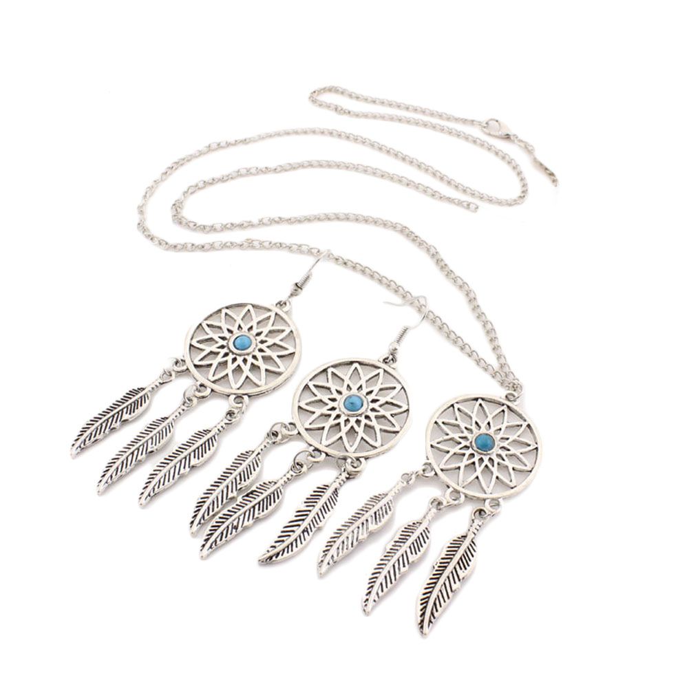 collier argent dreamcatcher collier argent dreamcatcher