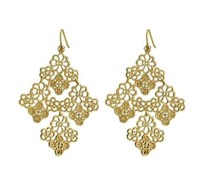 2018 Hot Ing Alloy Hollow Petal Chandelier Earrings Bloom 2018 Hot Ing Alloy Hollow Petal Chandelier Earrings Bloom Cer Drop Earring Popular For Lady Gold Or Black Plating From Jeasonyi 1 21 Dhgate