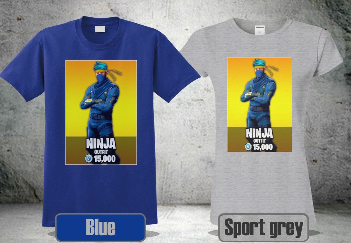 fortnite ninja skin t shirt new for men s women s cool shirt 2 harajuku tops t shirt fashion canada 2019 from happyluke cad 15 52 dhgate canada - fortnite shirt skin