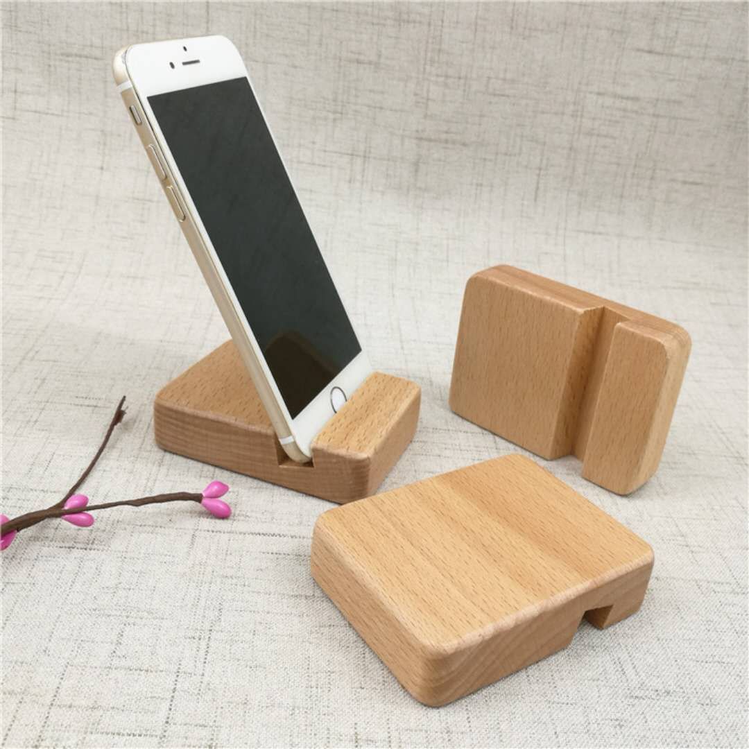 2019 Beech Wood Phone Stand Holder For Iphone 6 6s 7 Plus Mobile 2019 Beech Wood Phone Stand Holder For Iphone 6 6s 7 Plus Mobile Universal Wooden 8 2cm From Rongtong