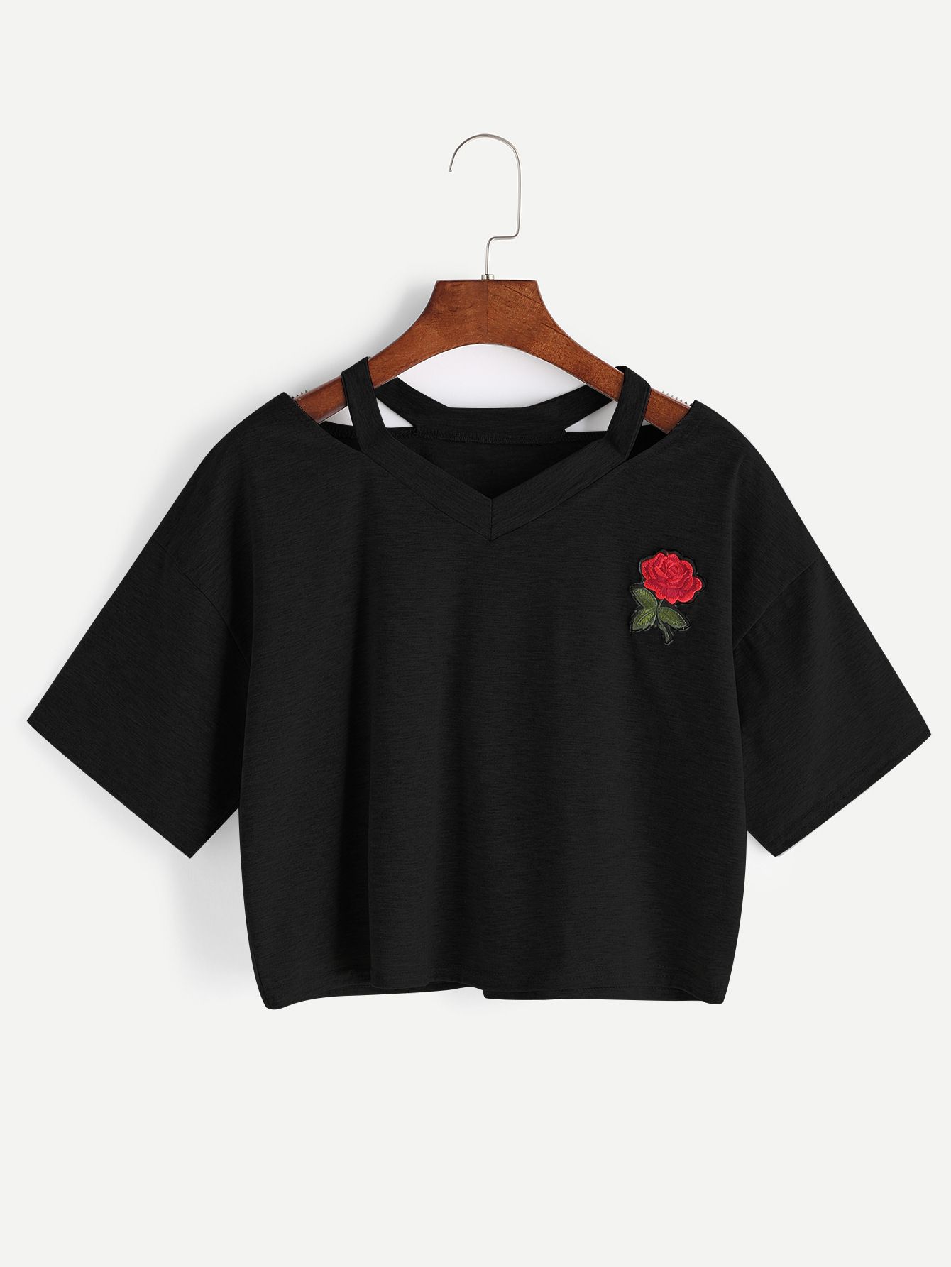 camisa corta de moda