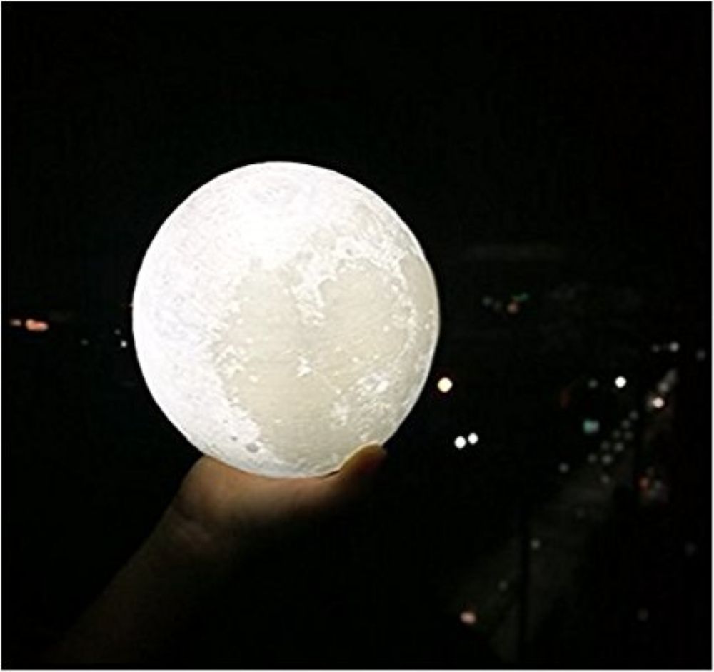2019 Rechargeable Change Touch Switch 3d Print Lamp Moon Bedroom 2019 Rechargeable Change Touch Switch 3d Print Lamp Moon Bedroom Bookcase Luna 5 9in 15cm Printed Bedside Led Sensor From Ledh