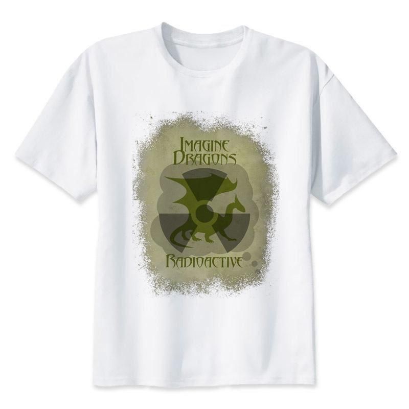 3d printed radioactive imagine dragons white men t shirt crazy shirt