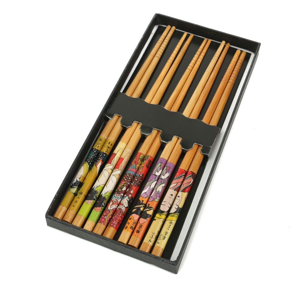 Handmade Tableware Chopsticks Tool Pack Gift Japanese Chopsticks