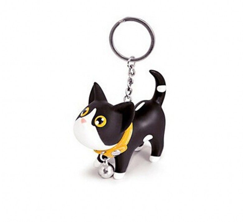 Acheter Porte Clés Poupée Petit Chat Mignon Amoureux De La Chaîne Porte Clés Dessin Animé Chat De Mode Chat Chaton Porte Clés Bell Jouet Chaîne