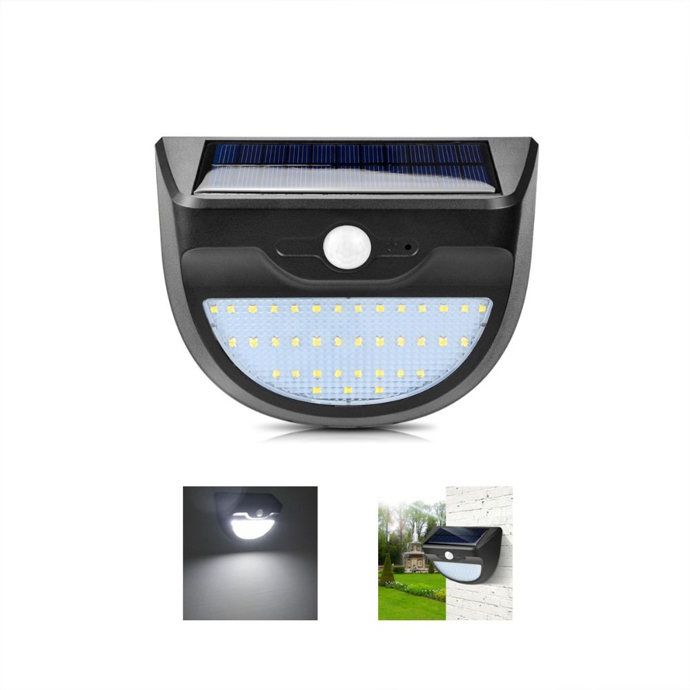 2018 Night Lights Pir Motion Sensor Led Solar Light Outdoor 2018 Night Lights Pir Motion Sensor Led Solar Light Outdoor Waterproof 37 Leds Wireless Wall Lamp For Garage Garden Patio Driveway From Lightlight
